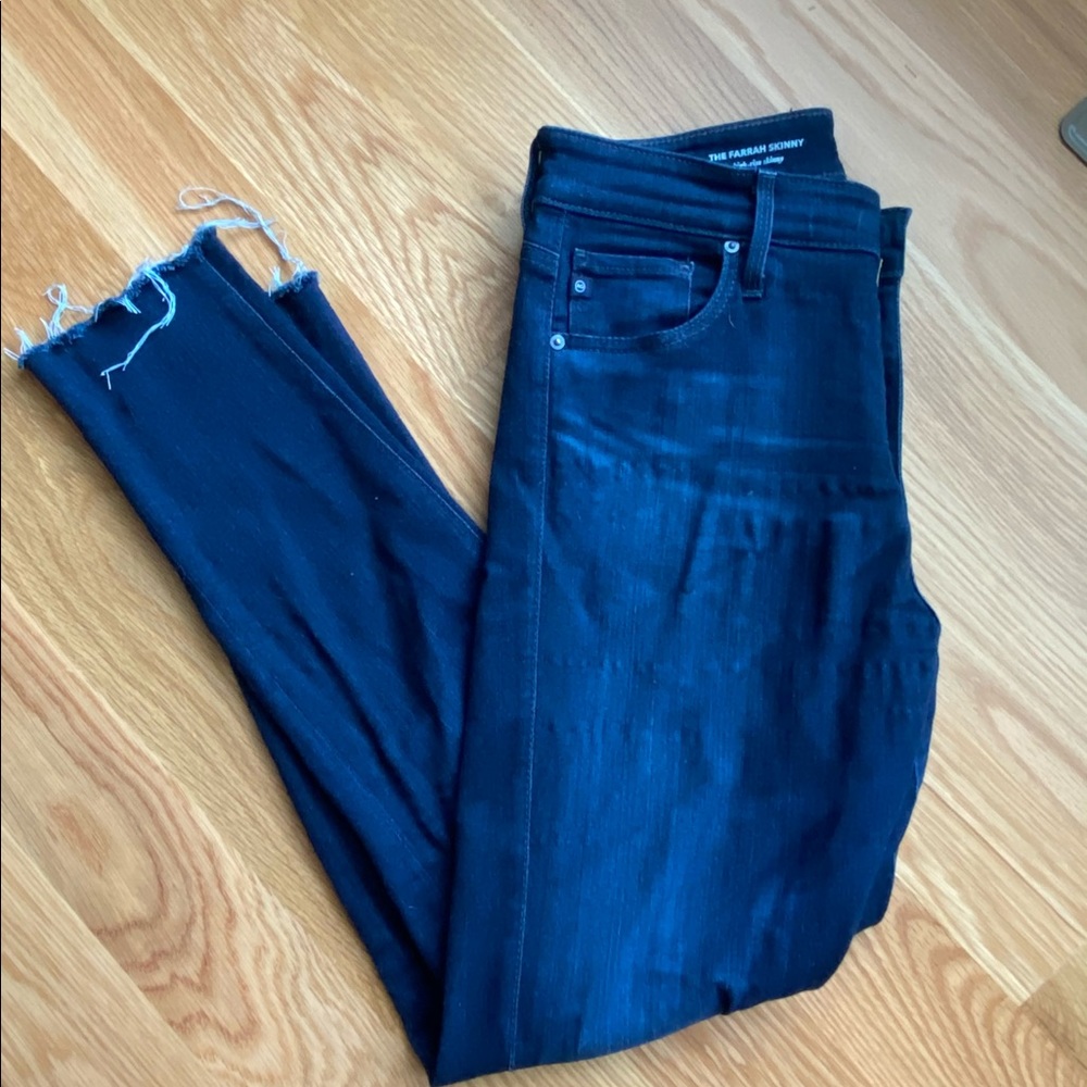 AG Farrah skinny high rise jeans size 27